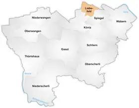 Karte von Liebefeld