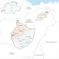 Bezirke bis 1872