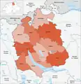 Bezirke des Kantons Zürich bis 30. Juni 1989