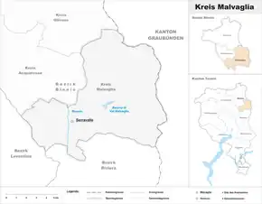 Karte von Malvaglia