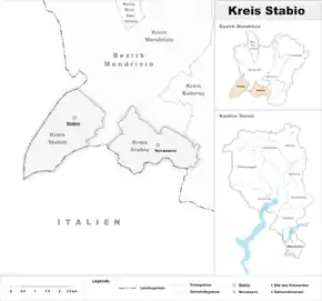 Karte von Stabio
