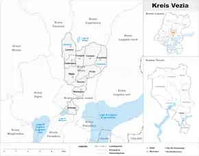 Karte von Vezia