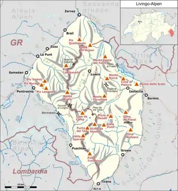 Punt dal Gall (Livigno-Alpen)