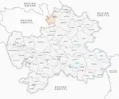 Lage von Bösenneunzen in Zwettl