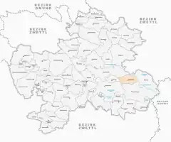 Lage von Mitterreith in Zwettl