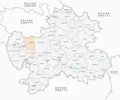 Lage von Rieggers in Zwettl