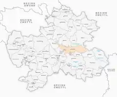 Lage von Zwettl Stift in Zwettl