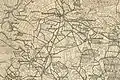 Verlauf der Jevenau um 1893, noch vor Bau des Nord-Ostsee-Kanals