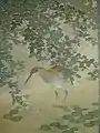 Vogel im Busch, Ausschnitt