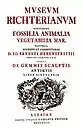 Deckblatt zum Katalog der Richterschen Sammlung
