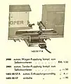 Ausschnitt aus dem Katalog Nr. 19 der Fa. Jos. Kraus & Co. zur Bewerbung der automatischen Kupplung