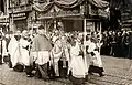 Prozession mit Felix von Hartmann, Köln 1913