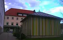 Katholischer Kindergarten Eslarn – Sicht aus der Friedhofstrasse
