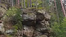 Felsformation Katte-Kurts-Klippe