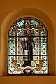 Glasfenster in der Kirche