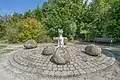 Katzenaugen-Skulptur