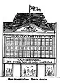 Front zur Breiten Straße nach Umbau und Erweiterung 1927