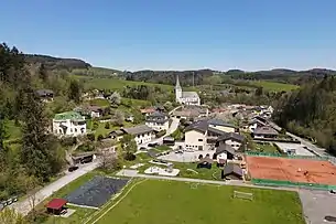 Ortszentrum von Kaumberg