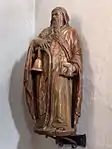 Skulptur des heiligen Antonius(15. Jahrhundert)