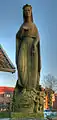 Marienstatue auf dem Kelzer Kirchhof