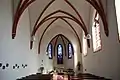 Der Innenraum der Kapelle St. Josef