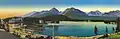 Panoramablick der Hohe Tatra