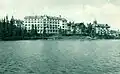 Ansicht des Grand Hotels von Štrbské Pleso