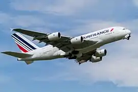 Ehemaliger Airbus A380 der Air France