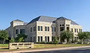 Das Kendall County Courthouse in Boerne, gelistet im NRHP mit der Nr. 80004138