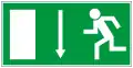 Rettungsweg – Notausgang