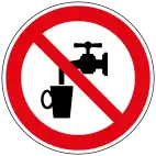 KennV Verbotszeichen KeinTrinkwasser