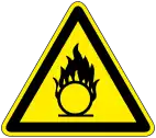 KennV Warnzeichen Brandfördern