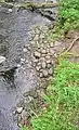 Überreste der alten Furt