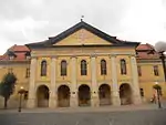 Die „Reduta“, heute Stadtbibliothek