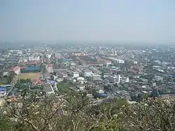 Ausblick über die Stadt vom Khao Wang