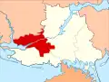 Rajon Cherson in der Ukraine