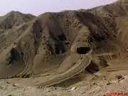 Nordöstliche Tunneleinfahrt