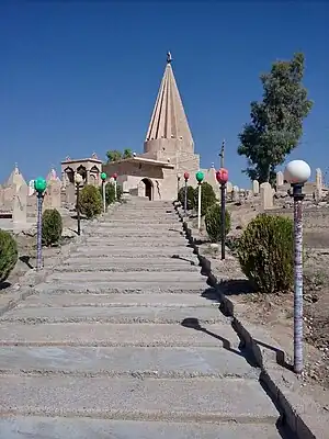 Jesidischer Tempel in Khoschaba