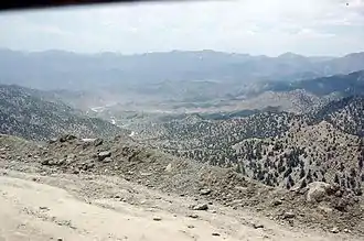 Passhöhe des Khost-Gardez-Passes