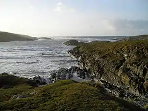 Blick über die Kilchiaran Bay