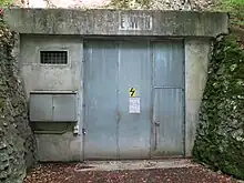 Artilleriewerk Kilchlidossen: Eingang