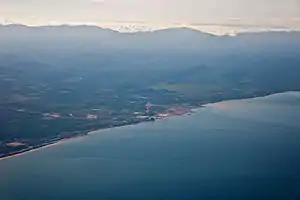 Luftaufnahme Kimanis Bay (Ausschnitt)
