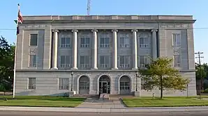 Kimball County Courthouse, gelistet im NRHP Nr. 90000973
