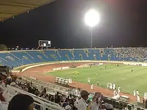Das King Abdullah Sports City Stadium im Dezember 2017