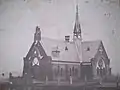 Aukruger Kirche nach der Fertigstellung