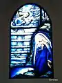 Glasfenster (Verkündigung an Maria)