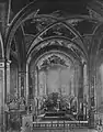 Innenansicht mit Altar 1905