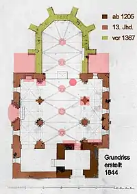 Grundriss (Abdruck: 1844/45)