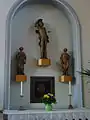 Hl. Sebastian, Hl. Laurentius  und Hl. Stefanus