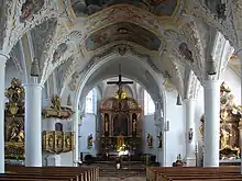 Die Pfarrkirche (Innenansicht)